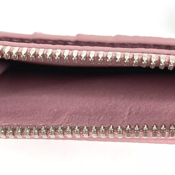 BALENCIAGA 637130 Card Case Business Card Holder Pass Case Leather pink - Picture 9 of 9
